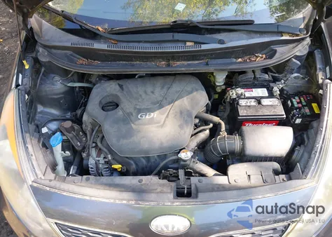 2013 Kia Rio Ex from USA, damaged, VIN KNADN5A38D6234220